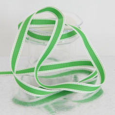 Nastri in cotone stampa cucito verde