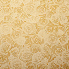 Rotolo in Polipropilene a Rose beige stampa