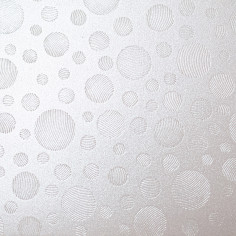 Scatole Portabottiglie di Vino Modello Classico Bianche sfere bianche stampa