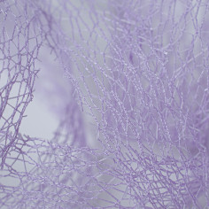 Rete in Fili di Cotone Intrecciato - Paradise lilla texture