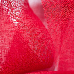 Nastro in Garza Leggera con Colori Scuri - Delicate roso da vicino