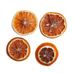 Fette di Arancia Disidratate - Confezione da 100 grammi arancione
