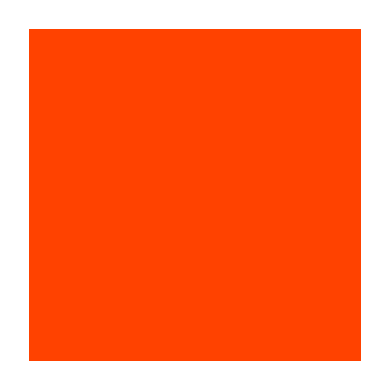 Fogli in Carta Velina Colorata - Cm 50x76 Confezione da 24 Fogli arancione