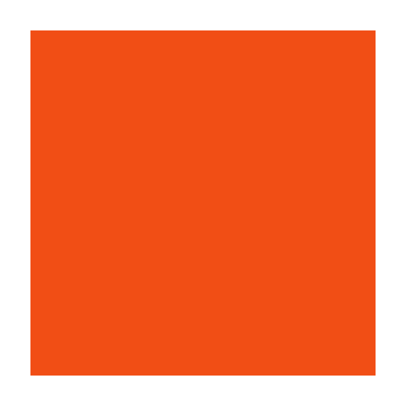 Fogli in Carta Velina Colorata - Cm 50x70 Confezione da 26 Fogli arancione