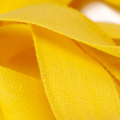 Nastro in Cotone Colorato giallo texture