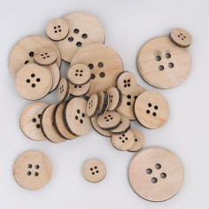 Bottoni di legno