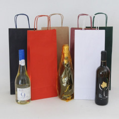 Borsa Carta Sealing Colorata per bottiglie
