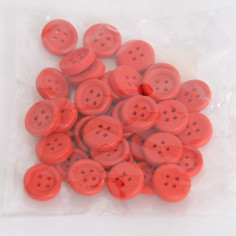 Bottoni di legno rossi
